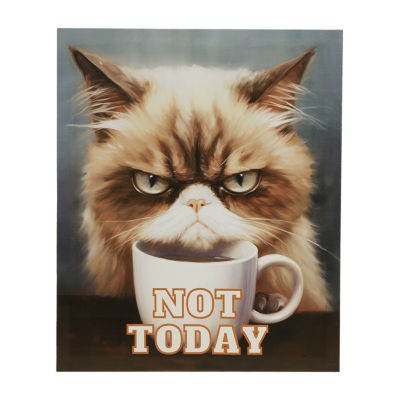 Madison Park 14 X 17 Grumpy Cats Canvas Art