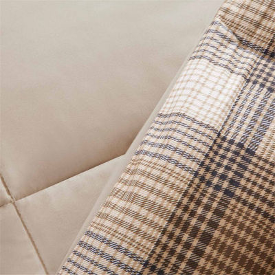 Woolrich Lumberjack Plaid Softspun Down-Alternative Comforter Set