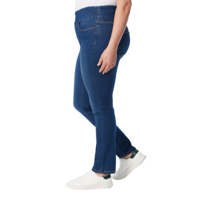Amanda Low-waist Straight Jeans