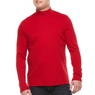 St. John's Bay Mens Long Sleeve Mock Neck Top JCPenney