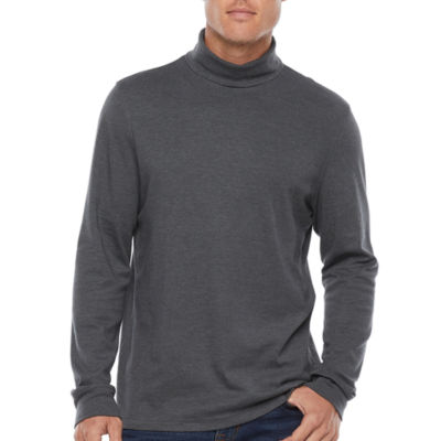 St. John's Bay Mens Long Sleeve Classic Fit Turtleneck