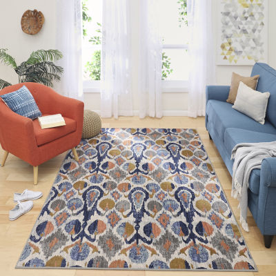 Scott Living Painted Ikat Rugs