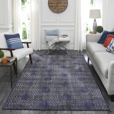 Scott Living Hexagon Lines Rugs