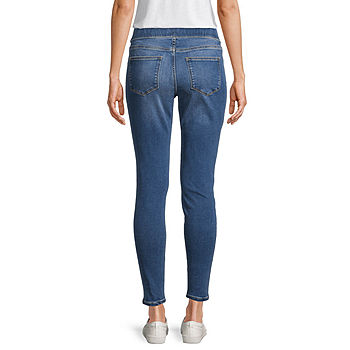 St. John's Bay - Tall Womens Mid Rise Skinny Fit Jean - JCPenney