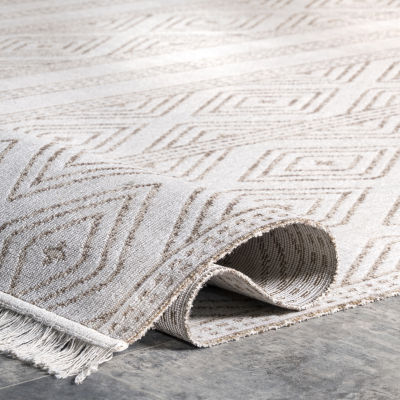 Nuloom Miriam Striped Indoor Outdoor Rectangular Area Rugs