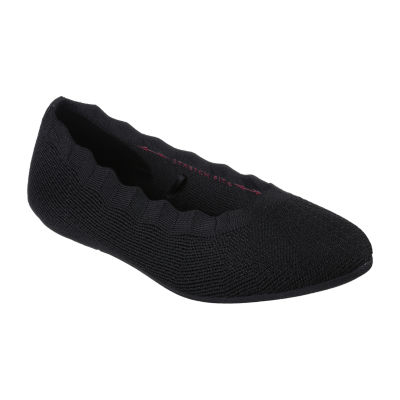 Skechers Womens Cleo 2.0 Love Spell Ballet Flats, Color: Black - JCPenney