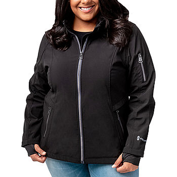 Free Country Aeris Super Soft Shell® Water & Wind Resistant Jacket Lined  with Cozy Butter Pile