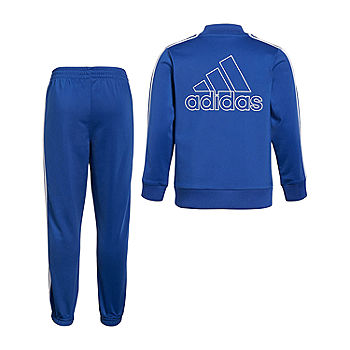 Anticuado El cielo Fortalecer adidas Little Boys 2-pc. Track Suit, Color: Team Royal Blue - JCPenney