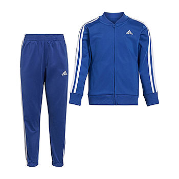 Anticuado El cielo Fortalecer adidas Little Boys 2-pc. Track Suit, Color: Team Royal Blue - JCPenney