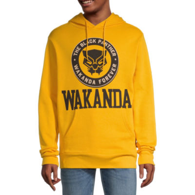 Mens Long Sleeve Marvel Black Panther Hoodie, Color: Gold - JCPenney