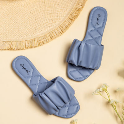 Qupid Womens Hazy Slide Sandals