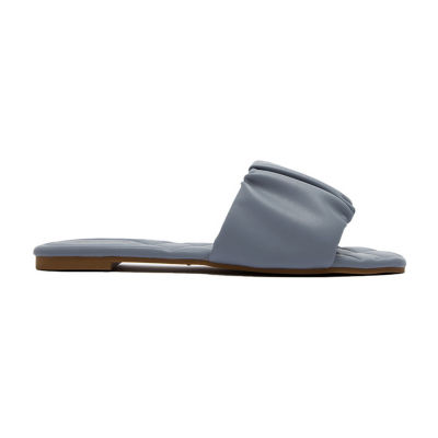 Qupid Womens Hazy Slide Sandals