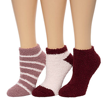 Cuddl Duds Cozy Gift Set 3 Pair Low Cut Socks Womens - JCPenney