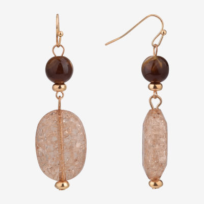 Mixit Beaded Drop Earrings