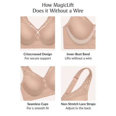 Glamorise MagicLift Seamless Bra- 1007