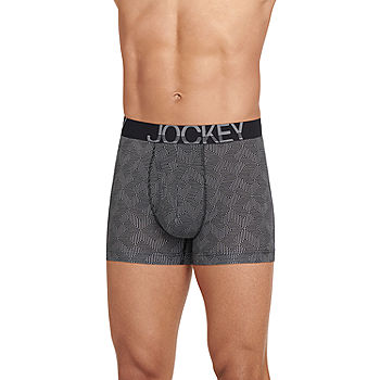 Jockey Active Stretch Mens 3 Pack Boxer Briefs, Color: Blue Gray - JCPenney