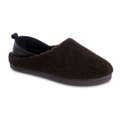 Isotoner Recycled Berber Garrett Closed Back Mens Slip-On Slippers