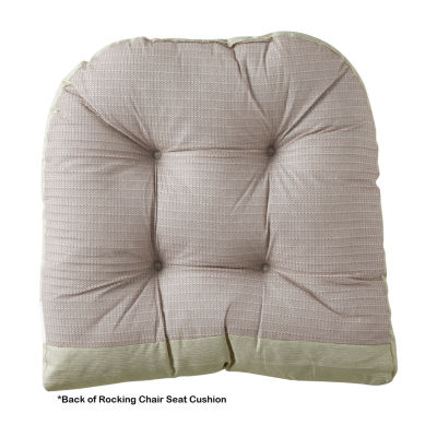 Sweet Home Collection 2-pc Chair Rocker Cushion