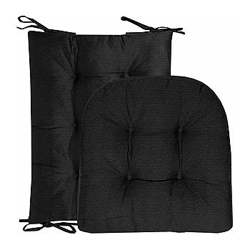 Sweet Home Collection  Memory Foam Tufted Chair Cushion Non Slip