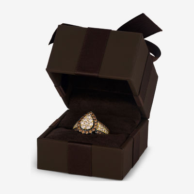 Le Vian® Ring featuring 1/ CT. Nude Diamonds™ / Chocolate Diamonds® set 14K Honey Gold