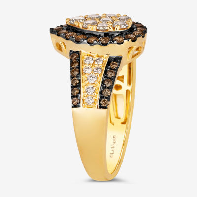 Le Vian® Ring featuring 1 1/ cts. Chocolate Diamonds® 1/ Nude Diamonds™ set 14K Honey Gold