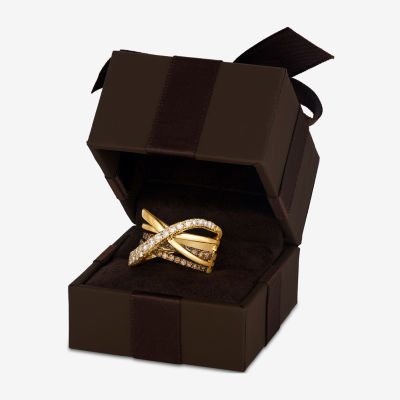 Le Vian® Ring featuring 5/8 CT. Chocolate Diamonds® 1 Nude Diamonds™ set 14K Honey Gold™