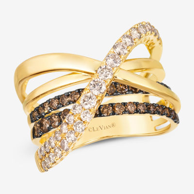 Le Vian® Ring featuring 5/8 CT. Chocolate Diamonds® 1 Nude Diamonds™ set 14K Honey Gold™