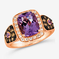 Le Vian Ring featuring 2 1/6 CT. Cotton Candy Amethyst 1/15 CT. Bubble Gum Pink Sapphire 1/3 CT. Chocolate Diamonds 1/4 CT. Nud
