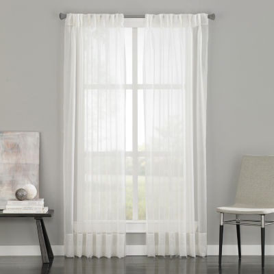 CHF Soho Pinch Pleat Sheer Single Curtain Panels