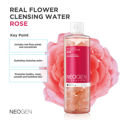 Neogen Dermalogy Real Flower Cleansing Water Rose