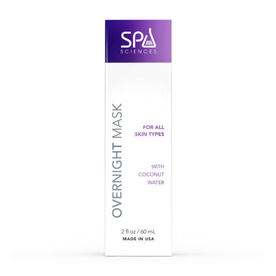 Spa Sciences Overnight Mask   Intensive Hydration Sleeping Facial Mask With Coconut Water   2 Fl Oz