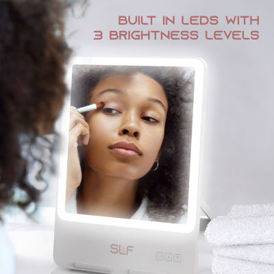 Slf  Led Travel Makeup Mirror