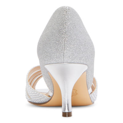 I. Miller Carey Womens Round Open Toe Stiletto Heel Pumps