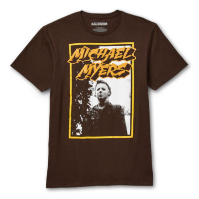 Mens Short Sleeve Michael Myers Graphic T-Shirt