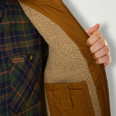 Smiths Workwear Sherpa Lined Mens Heavyweight Big and Tall Puffer Vest