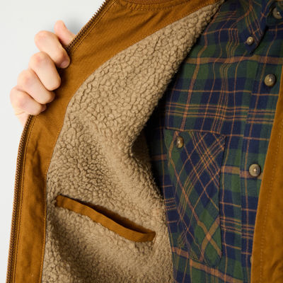 Smiths Workwear Sherpa Lined Mens Heavyweight Big and Tall Puffer Vest