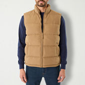 Mens big and tall puffer outlet vest