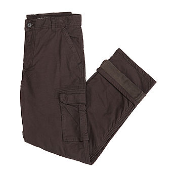 Men's Smith's Workwear Stretch Fleece-Lined Canvas Cargo Pant