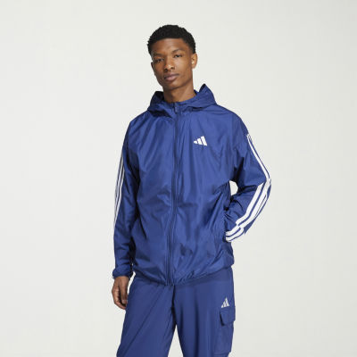 adidas 3 Stripe Mens Lightweight Windbreaker