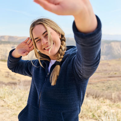 Free Country Womens Fleece Lightweight Jacket