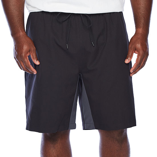Msx By Michael Strahan Mens Big and Tall Mid Rise Stretch Fabric Workout Shorts