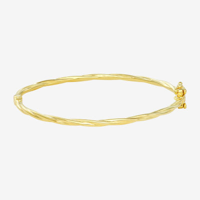 14K Gold Over Silver Bangle Bracelet JCPenney