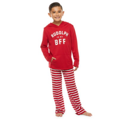 North Pole Trading Co. Rudolph Bff Unisex Long Sleeve 2-pc. Matching Family Pajama Sets