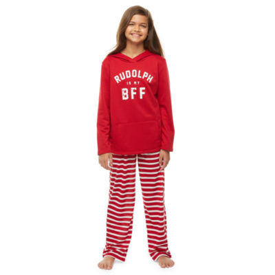 North Pole Trading Co. Rudolph Bff Unisex Long Sleeve 2-pc. Matching Family Pajama Sets