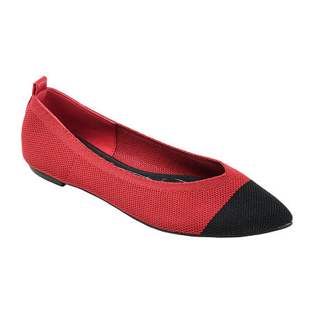  Womens > shoes > Ballet Flats-Journee Collection Womens Veata Pointed Toe Ballet Flats