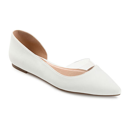  Womens > shoes > Ballet Flats-Journee Collection Womens Mikki Pointed Toe Ballet Flats