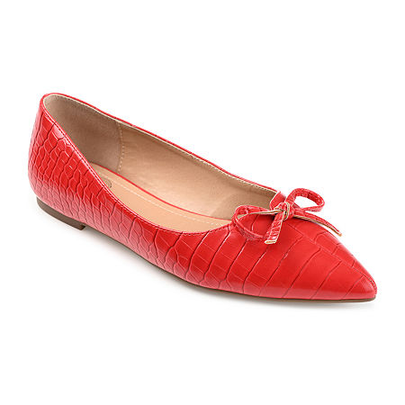  -Journee Collection Womens Devalyn Pointed Toe Ballet Flats