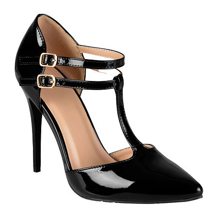  Womens > shoes > Pumps-Journee Collection Womens Tru T-Strap Pumps