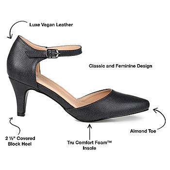 Women Heels Ankle Strap Women Pointed Toe Stiletto Pumps Ladies