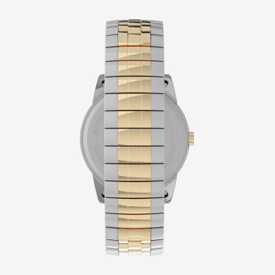 Timex Mens Two Tone Stainless Steel Expansion Watch Tw2v40100jt